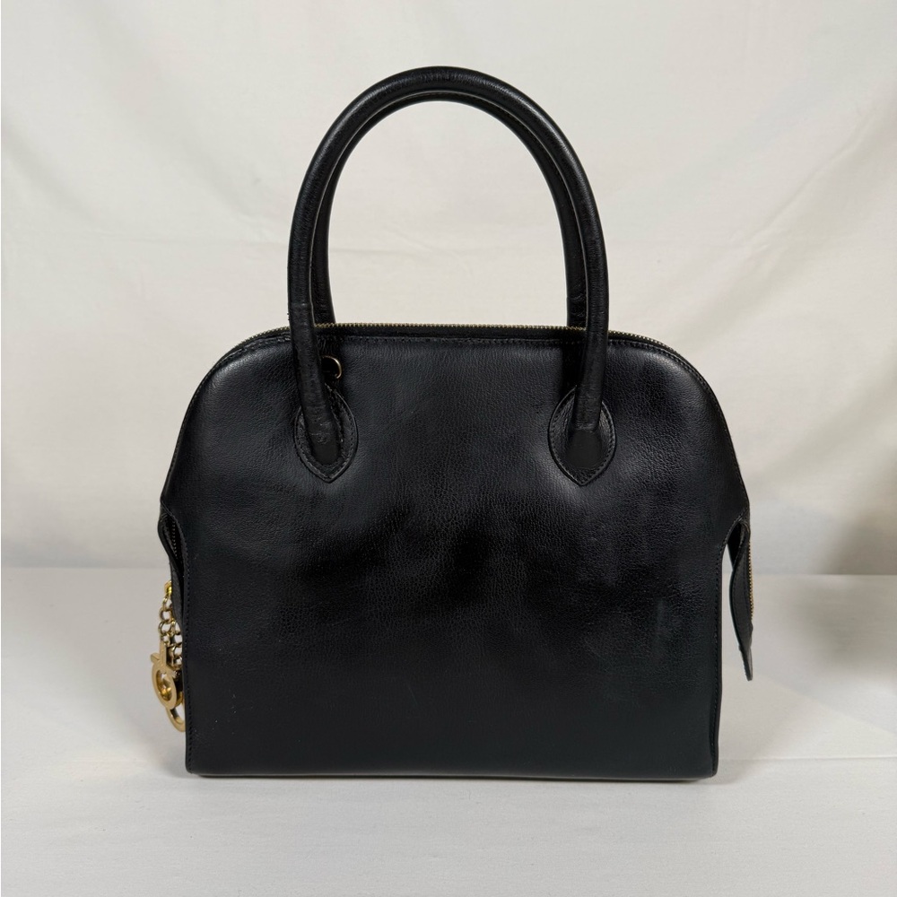 Vintage Salvatore Ferragamo Gancini Purse - Black